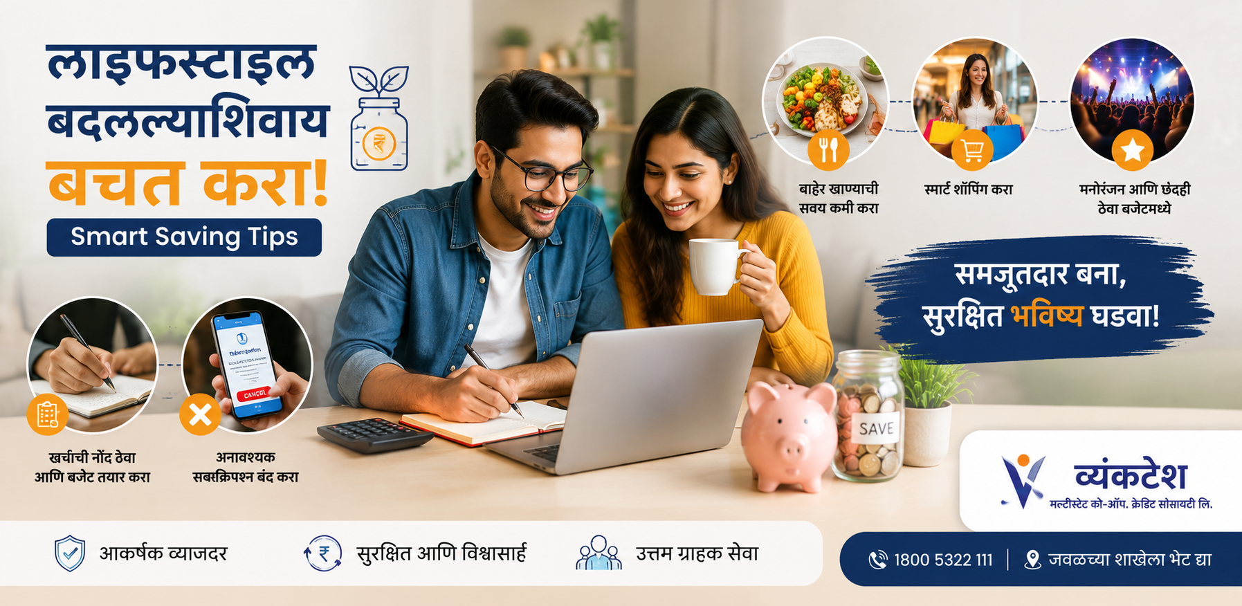 Saving Tips: लाइफस्टाइल तडजोड न करता जगायची आहे? मग या गोष्टी ध्यानात ठेवा..